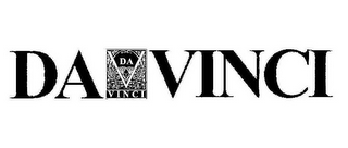 DA VINCI DA V VINCI logo