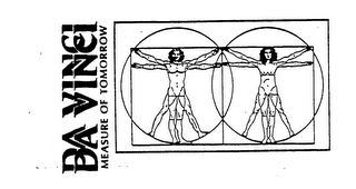 DA VINCI DA VINCI MEASURE OF TOMORROW logo