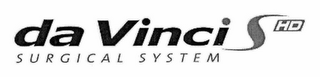DA VINCI S HD SURGICAL SYSTEM logo