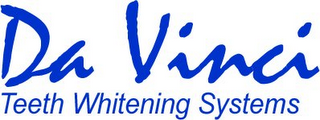 DA VINCI TEETH WHITENING SYSTEMS logo