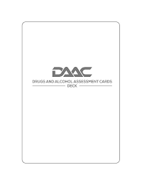 DAAC DRUGS AND ALCOHOL ASSESSMENT CARDSDECK logo