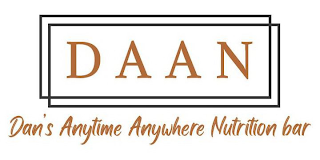 DAAN DAN'S ANYTIME ANYWHERE NUTRITION BAR logo