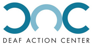 DAC DEAF ACTION CENTER logo