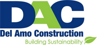DAC DEL AMO CONSTRUCTION BUILDING SUSTAINABILITY logo