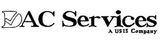 DAC SERVICES A USIS COMPANY logo