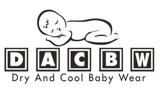 DACBW DRY AND COOL BABY WEAR logo
