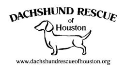 DACHSHUND RESCUE OF HOUSTON WWW.DACHSHUNDRESCUEOFHOUSTON.ORG logo