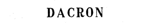 DACRON logo