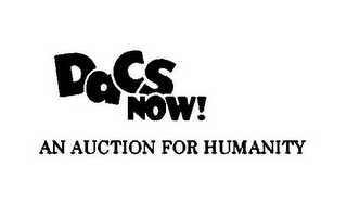 DACS NOW! AN AUCTION FOR HUMANITY logo