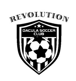 DACULA SOCCER CLUB REVOLUTION logo