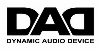 DAD DYNAMIC AUDIO DEVICE logo