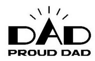 DAD PROUD DAD logo
