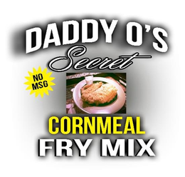 DADDY O'S NO MSG SECRET CORNMEAL FRY MIX logo