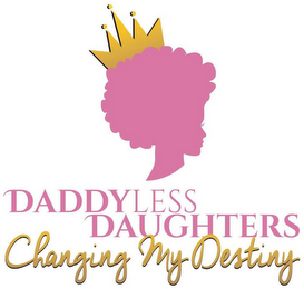 DADDYLESS DAUGHTERS CHANGING MY DESTINY logo