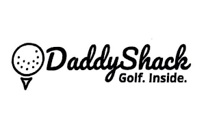 DADDYSHACK GOLF. INSIDE. logo