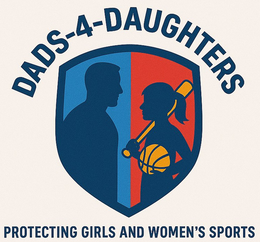 DADS-4-DAUGHTERS PROTECTING GIRLS AND WOMEN'S SPORTS logo