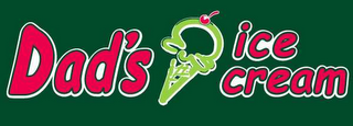 DAD'S ICE CREAM logo