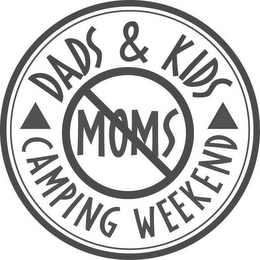DADS & KIDS CAMPING WEEKEND MOMS logo