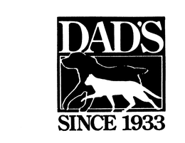 DAD'S SINCE 1933 logo