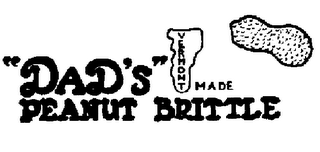 "DAD'S" VERMONT MADE PEANUT BRITTLE logo
