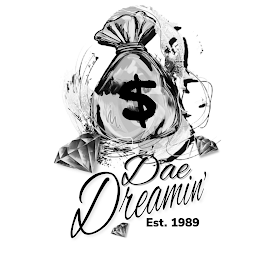 DAE DREAMIN' EST. 1989 logo