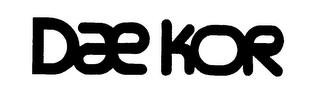 DAE KOR logo