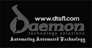 DAEMON TECHNOLOGY SOLUTIONS AUTOMATING AUTOMATED TECHNOLOGY WWW.DTSFL.COM logo