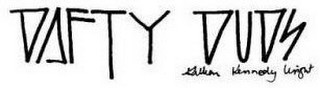 DAFTY DUDS GILLIAN KENNEDY WRIGHT logo