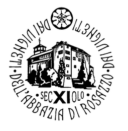 DAI VIGNETI DELL'ABBAZIA DI ROSAZZO SECXIOLO logo