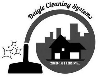 DAIGLE CLEANING SYSTEMS COMMERCIAL & RESIDENTIAL logo