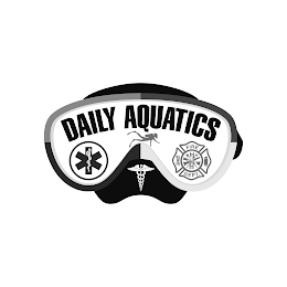 DAILY AQUATICS FIRE DEPT. logo