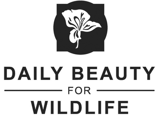 DAILY BEAUTY FOR WILDLIFE logo