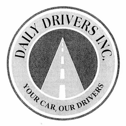 DAILY DRIVERS INC. YOUR CAR, OUR DRIVERS logo