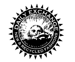 DAILY EXCHANGE NEW & RECYCLED FASHIONS BUY SELL TRADE logo