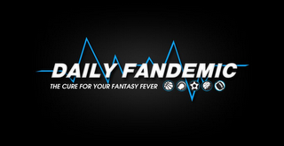 DAILY FANDEMIC THE CURE FOR YOUR FANTASY FEVER logo