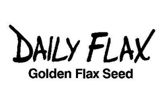 DAILY FLAX GOLDEN FLAX SEEN logo