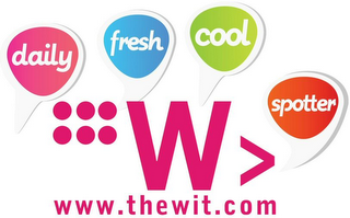 DAILY FRESH COOL SPOTTER W > WWW.THEWIT.COM logo