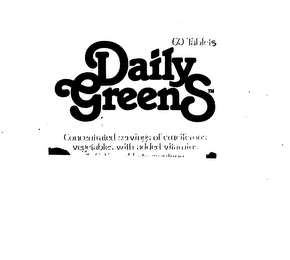 DAILY GREENS logo