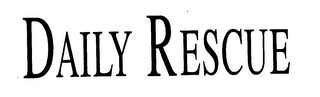 DAILY RESCUE logo