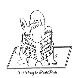 DAILY STOCKS PET POTTY & POOP PADS TAKE WORLD BY STORM PET POTTY & POOP PADS logo