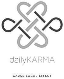 DAILYKARMA CAUSE LOCAL EFFECT logo