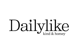 DAILYLIKE KIND & HOMEY logo