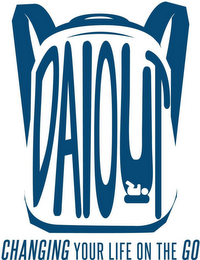 DAIOUT CHANGING YOUR LIFE ON THE GO logo