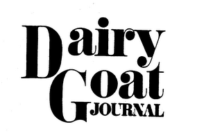 DAIRY GOAT JOURNAL logo