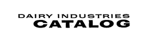 DAIRY INDUSTRIES CATALOG logo