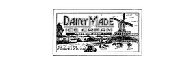 DAIRY MADE ICE CREAM PASTEURIZED NATURE'S PUREST logo