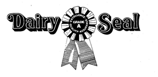 DAIRY SEAL EXCELLENCE. ASSURANCE. QUALITY. GRADE A logo