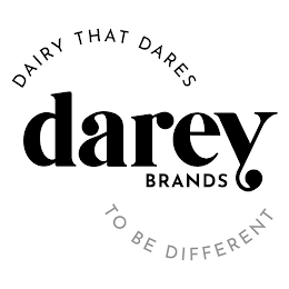 DAIRY THAT DARES DAREY BRANDS TO BE DIFFERENT logo