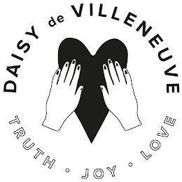 DAISY DE VILLENEUVE TRUTH JOY LOVE logo