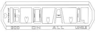 DAJOZIE LLC G. O. A. L GOD ON ALL LEVELS logo